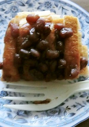 パンの耳で、小倉トースト風モーニング-レシピのメイン写真