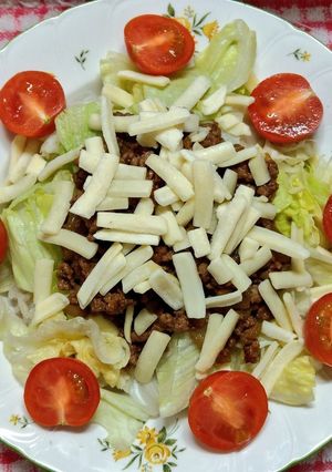 お家で簡単タコライス-レシピのメイン写真