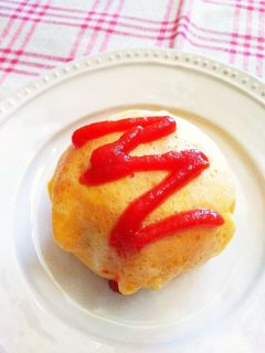 お茶碗で♪簡単包みオムライス-レシピのメイン写真