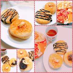 アレンジ色々！百均で簡単ホットケーキ-レシピのメイン写真