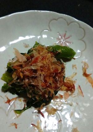 初めて作る☆春菊のお浸し☆-レシピのメイン写真