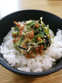 【らっきょう】ちょい足し納豆-レシピのメイン写真