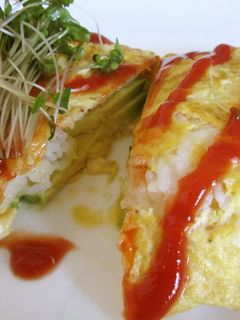 トロトロ美味しいアボカドオムライス-レシピのメイン写真