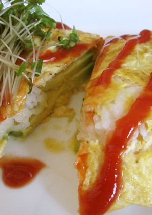 トロトロ美味しいアボカドオムライス-レシピのメイン写真