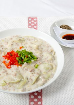 滋養たっぷり　白マーボー茄子-レシピのメイン写真
