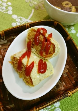 おくるみ・オムライス-レシピのメイン写真
