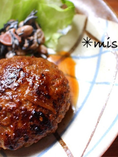 m節約!絶品もやし入り照り焼きバーグ-レシピのメイン写真