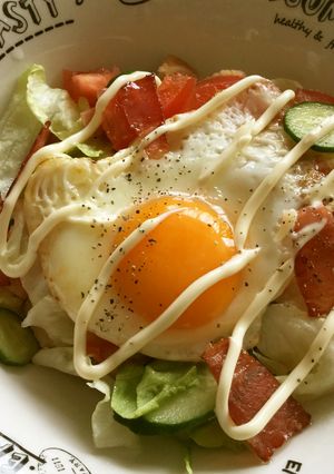 パンの耳で簡単主婦ランチ☆パン耳サンド丼-レシピのメイン写真