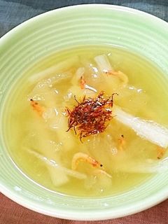 薬膳!冬瓜と長芋のスープ-レシピのメイン写真