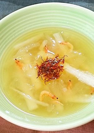 薬膳！冬瓜と長芋のスープ-レシピのメイン写真