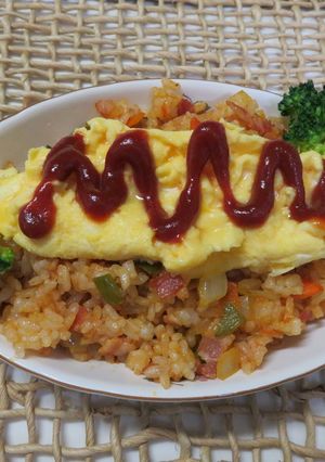 のせて簡単オムライス-レシピのメイン写真