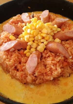 巻かない石鍋オムライス-レシピのメイン写真