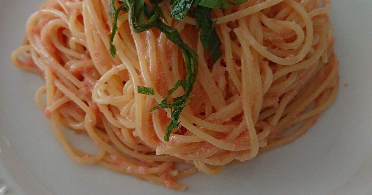 たらこパスタ☆息子と娘のお気に入り by AFMhami 【クックパッド