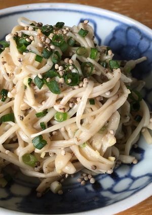 生姜きかせたえのきのナムル-レシピのメイン写真