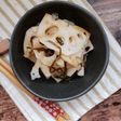 やみつき!レンコンの梅塩昆布あえ