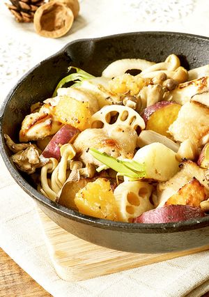ランチに♪スキレットでグリルホットサラダ-レシピのメイン写真