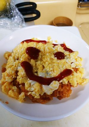 簡単オムライス-レシピのメイン写真