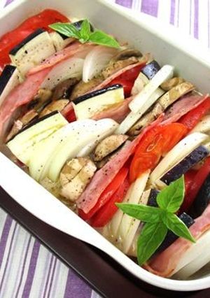 野菜とベーコンのチーズ重ね煮-レシピのメイン写真