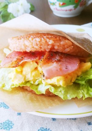 BLTオムライスバーガー-レシピのメイン写真