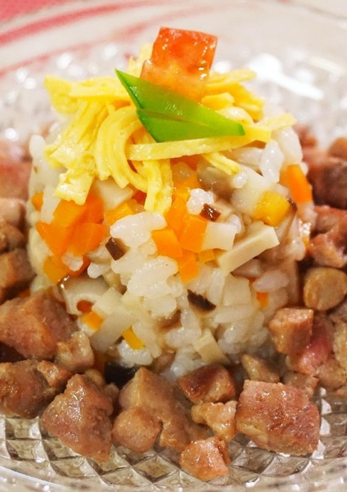 わんこ飯♪ちらし寿司-レシピのメイン写真