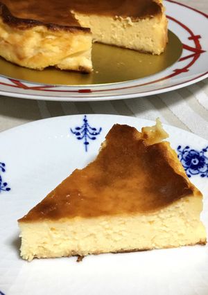 簡単★バスク風チーズケーキ-レシピのメイン写真
