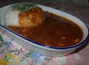 トマトと大豆のさらさらカレー♬-レシピのメイン写真