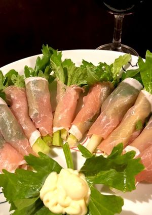 セロリの生ハム巻き-レシピのメイン写真