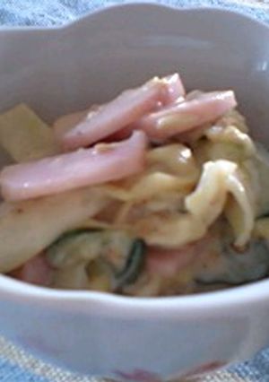 キャベツの酢味噌マヨネーズ和え-レシピのメイン写真