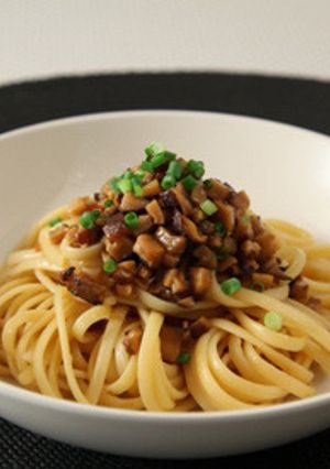 椎茸とバター醤油の和風パスタ-レシピのメイン写真