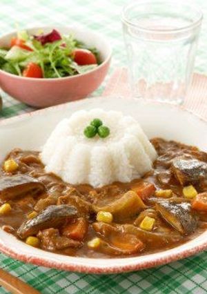 しいたけカレー-レシピのメイン写真