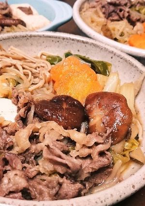 牛すき煮-レシピのメイン写真