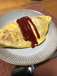 簡単 オムライス 綺麗に包めるよ!-レシピのメイン写真