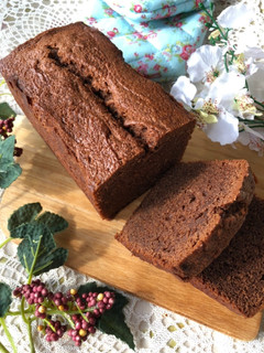 バレンタインにも♡生チョコパウンドケーキ-レシピのメイン写真
