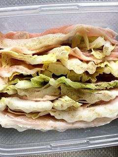 レンジで簡単★白菜と豚バラのミルフィーユ-レシピのメイン写真