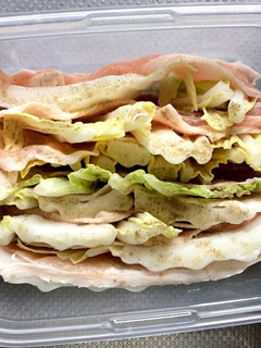 レンジで簡単★白菜と豚バラのミルフィーユ-レシピのメイン写真