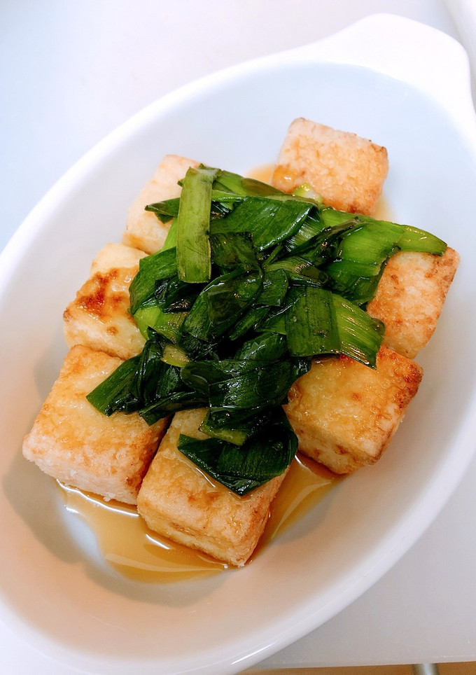 【簡単】ニラと厚揚げ豆腐★-レシピのメイン写真