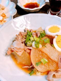 大根と豚バラのほっこり煮物(ᵔᴥᵔ)-レシピのメイン写真