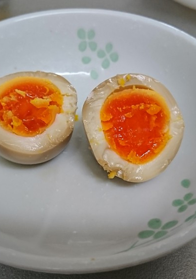 半熟煮玉子-レシピのメイン写真