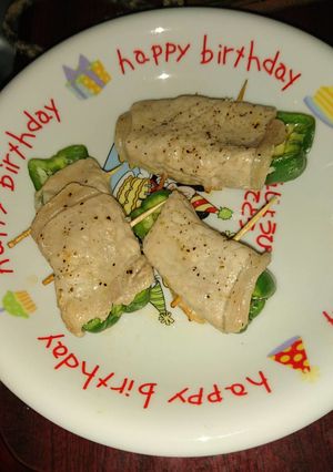 ピーマンのチーズ入り肉巻き-レシピのメイン写真