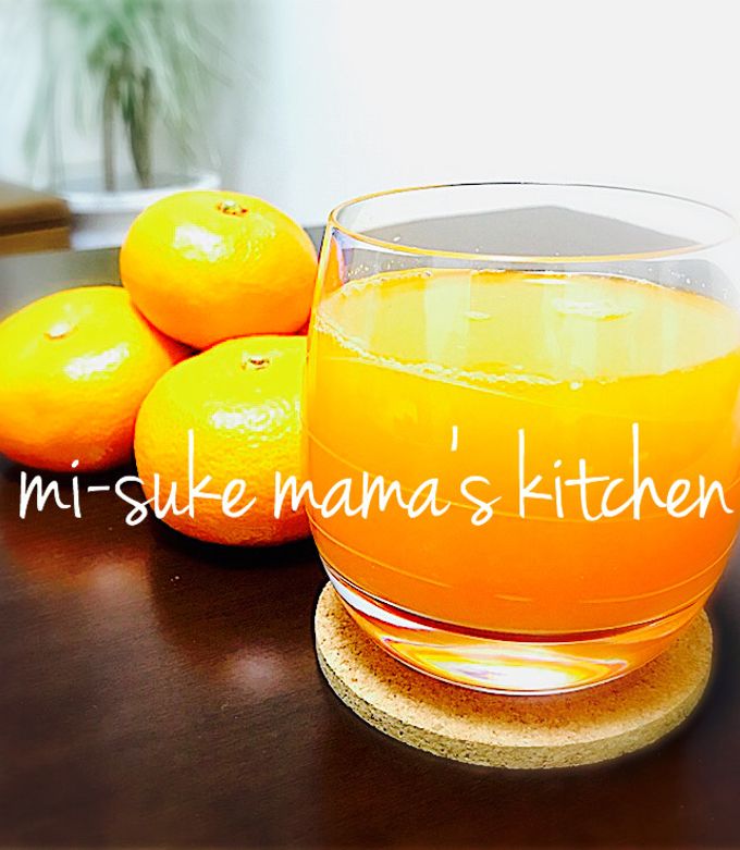 搾り器❤️ゴロ②100％みかんジュースஐ by みぃすけママちゃん
