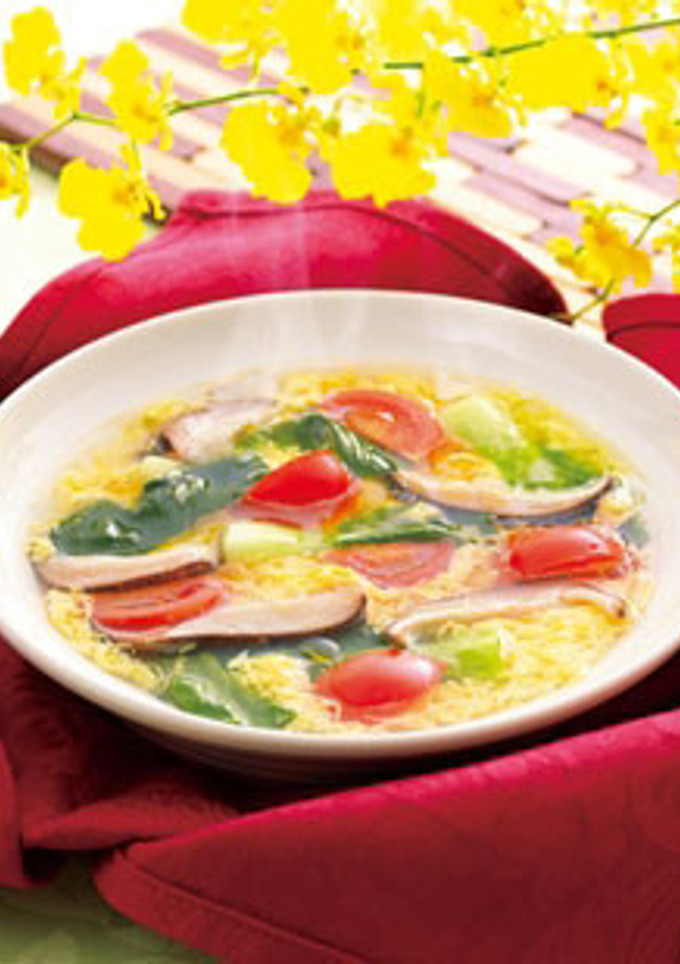 椎茸の卵の中華スープ-レシピのメイン写真