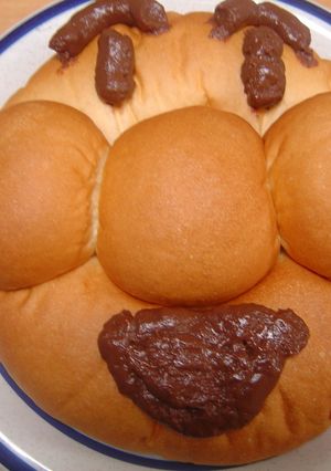 新しい顔よ！アンパンマン♪アレルギーＯＫ-レシピのメイン写真