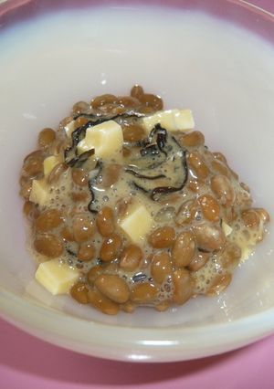 塩昆布チーズ納豆-レシピのメイン写真