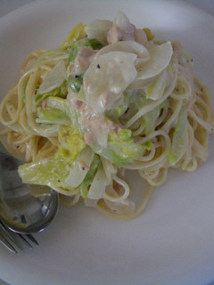 簡単~♪ツナとキャベツのクリームパスタ-レシピのメイン写真