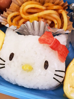 キティーちゃん♪キャラ弁♪簡単♪-レシピのメイン写真