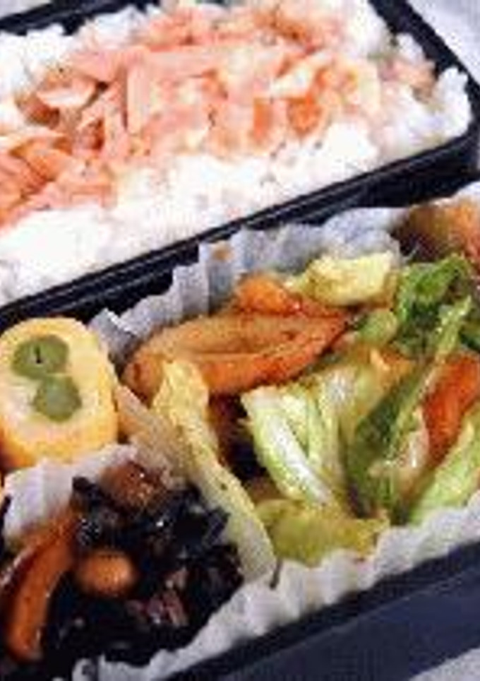 今日のお父ちゃん弁当☆肉詰めピーマン-レシピのメイン写真
