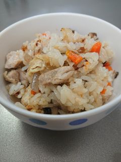 具だくさんの炊き込みご飯-レシピのメイン写真