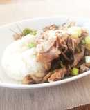 男飯！カンタンうまい！塩ネギ豚丼