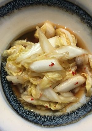 すぐできる白菜キムチ風浅漬け-レシピのメイン写真