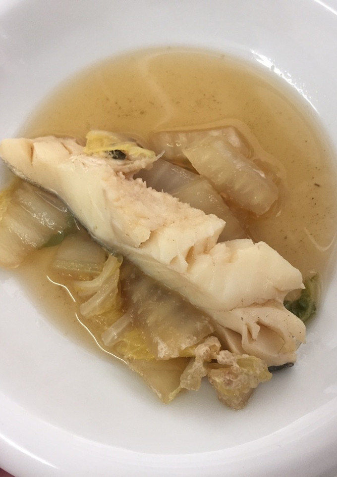 たらと白菜の生姜和風煮-レシピのメイン写真